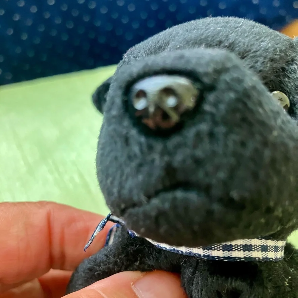 98 Ty Luke Black Lab Beanie Baby Dog Tush Tag 99 - Picture 11 of 14